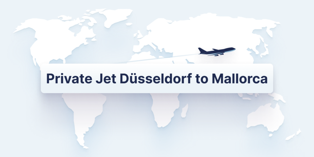 Private Jet Düsseldorf to Mallorca