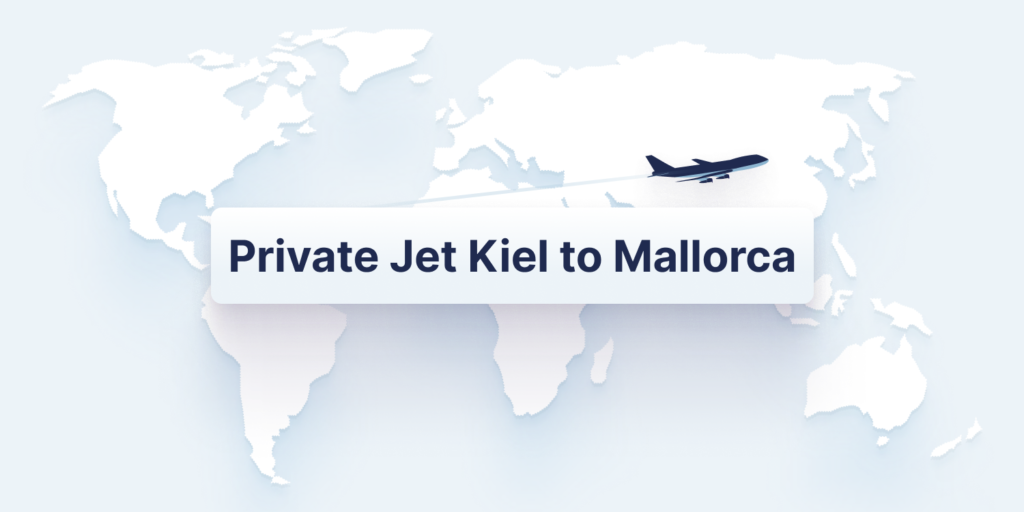 Private Jet Kiel to Mallorca